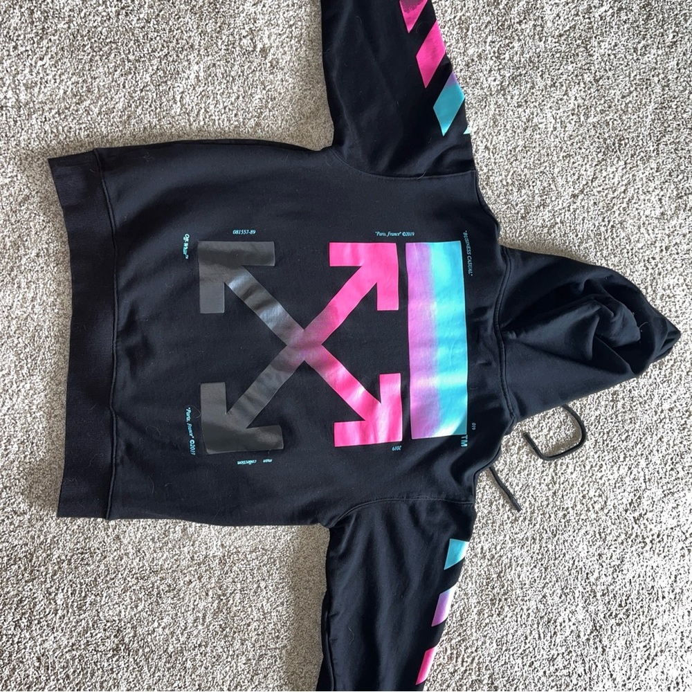 Men’s Off White Size Small hoodie